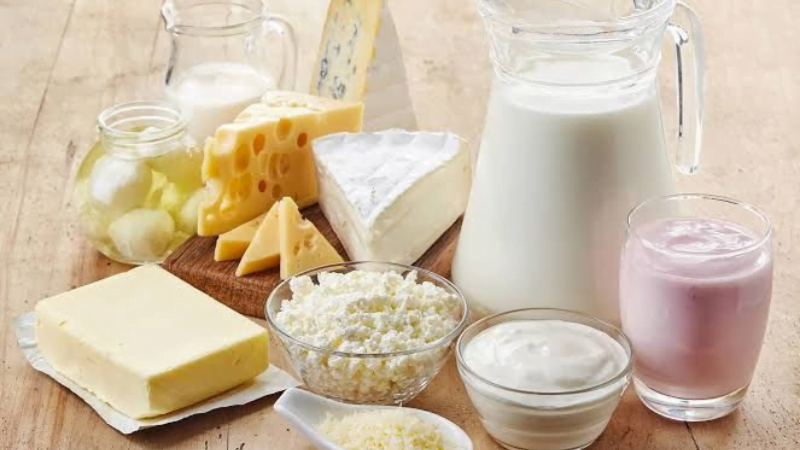 Makanan pemulihan stroke - olahan susu rendah lemak